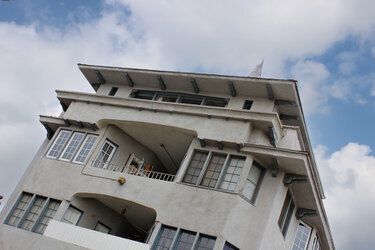 La terrasse inspiratrice des débuts... "Let