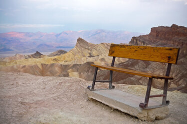 Zabriskie Point, Death Valley, Californie 2008