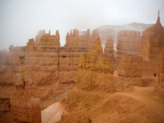 Bryce Canyon from outside - Utah